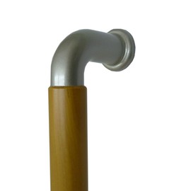 Polar Bear Harmony Handle On 9.1 inches (230 mm) Silver/L Oak NO-120S