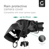 CELLONIC® Camera Rain Cover Compatible for Canon, Sony, Olympus, Nikon,