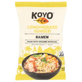 Koyo Foods Lemongrass Ginger Dry Ramen 2.1 Oz (Pack of 12) - Pack Of 12