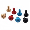 JMFahrrad 4PCS Titanium M5 x 12mm Hex Socket Head Bolt