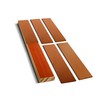 4-Piece Leather Strop Sharpening System with 13°, 15°, 17°, 21°,