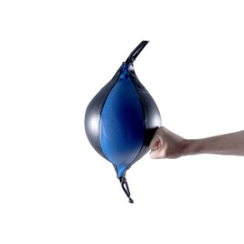 MuscleForge® Boxing Ball on String, Floor to Ceiling Punching Ball, Inflatable Double-Ended Hanging Boxing Ball for Speed Box Training