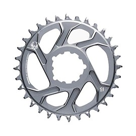 SRAM 34T X-Sync 2 Direct Mount Eagle Chainring 3mm Boost Offset, Polar Gray