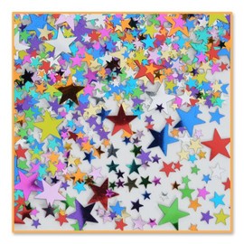 Beistle Pretty Party Stars Confetti Pack of 6