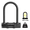 Ulock Mini 6 Con Cable Kryptonite Seguridad Bicicleta Color Negro