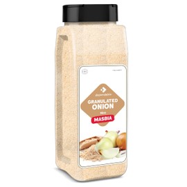 Dependable Foods Granulated Onion Powder – 16 Oz Big Jug - Kosher, Natural, Dried Onion Granules - Flavorful Dehydrated Onion Seasoning for Soups, Stews, Sauces, Spice Blends & More