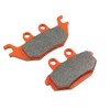 ALLIE ZENG High-Performance Motorcycle Brake Pads - Carbon Fiber, Low