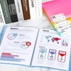 Smarpau Display Book Binder with Plastic Sleeves 5 Pack Presentation