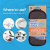 White Magic Dish Cleaning Microfibre Eco Cloth Washing Up Pad,