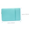 CAXUSD Laptop Sleeve for Mint Green Protective Laptop Bag Splash-Resistant