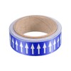 PATIKIL River Arrow Tape Polyethylene Line Marking Stickers with Reflective