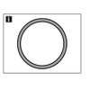 Gardinia Connector for Curtain Rods with Diameter 12 mm White