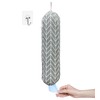 Wall Mount Plastic Grocery Bag Organizer/Holder,Washable Shopping Bags Carrier,Storage Dispenser
