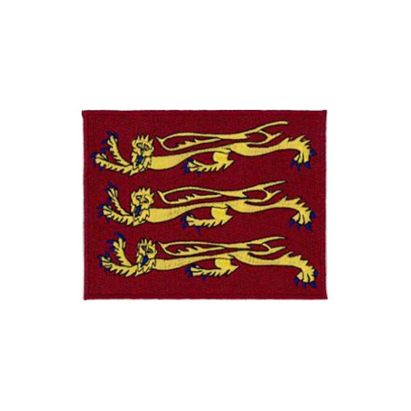Klicnow Richard the Lionheart Embroidered Patch 12cm x 9cm