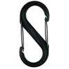 Carabiner, 1-9/53 In., Glass Filled Nylon