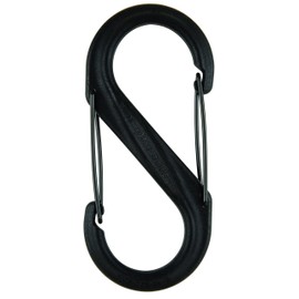 Carabiner, 1-9/53 In., Glass Filled Nylon
