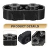 MOXRUQ 2 PCS Exhaust Muffler Hanger Insulator, Rubber Exhaust Hangers,