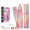 2-in-1 Electric Eyebrow Trimmer for Facial Grooming – USB Rechargeable