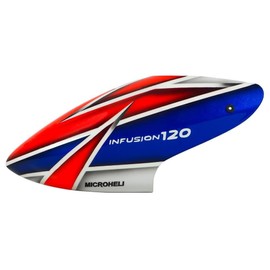 MICROHELI Airbrush Fiberglass Freestyle Canopy - Blade Infusion 120