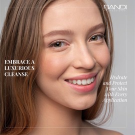 Bandi - Hydrating Cleanser Gentle Make-up Remover 2-in-1 With Phytoceramides For All Skin Types Effectively Removes Make-up And Spf Easy Rinse Refreshing Morning Cleanser