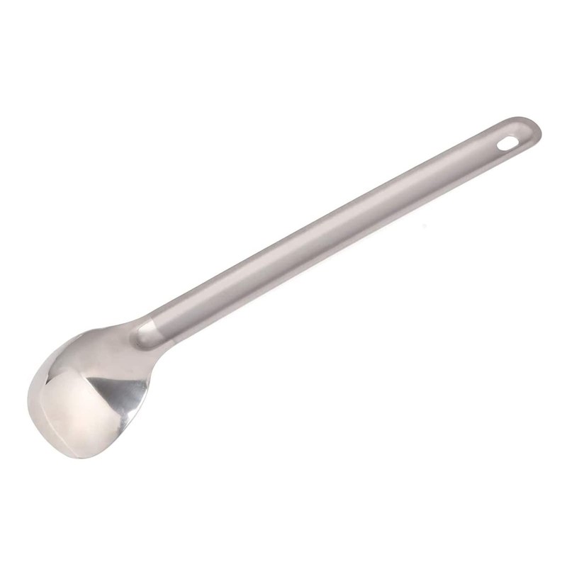 ATiAP - Cuchara de titanio de mango largo, cuchara de
