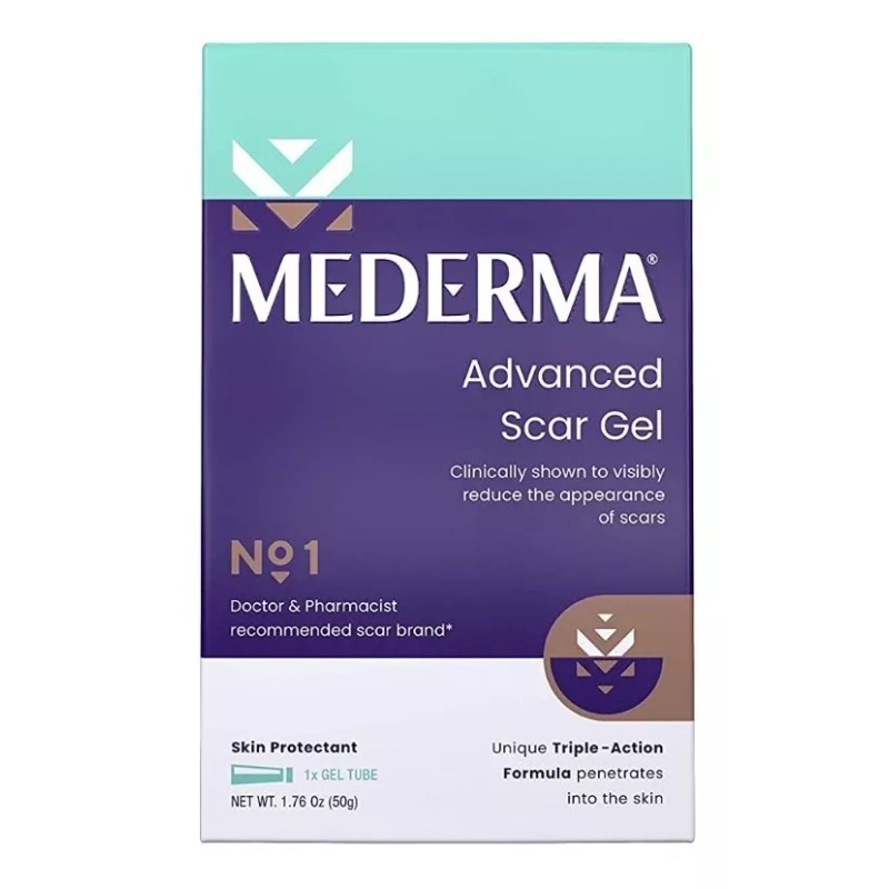 Mederma Gel Mederma Advanced Scar 50g Desvanece Cicatrices 2piezas Tipo