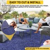 Grefinity Marine Carpet,6 FT x 10 FT Deep Blue Indoor