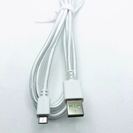 LZYDD Micro USB Cable for Razer Seiren X/Seiren Elite/Seiren Emote Streaming Microphone (White)