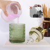 Tonxus Green Foaming Soap Dispenser, Glass Foam Hand Soap Dispenser