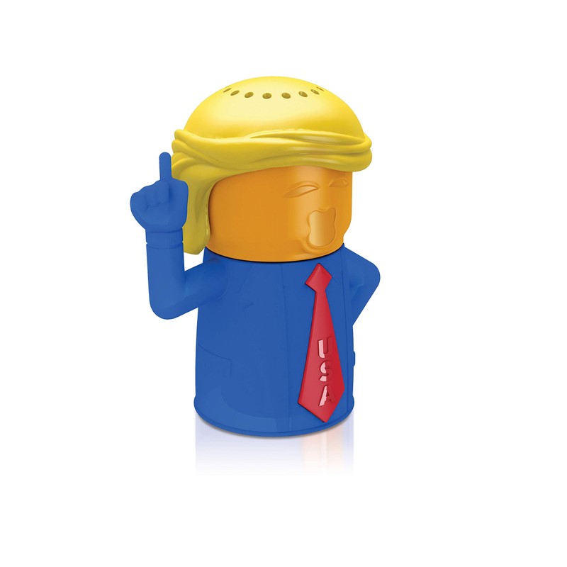 Microwave Steam Cleaner Angry POTUS Presidential Blue, It's HUGE