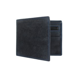 VISCONTI Hunter Oiled Leather Shield Wallet 707 Oil Blue RFID