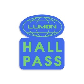 Lumon Hall Pass Severance Sticker Decal Notebook Car Laptop 5.5"