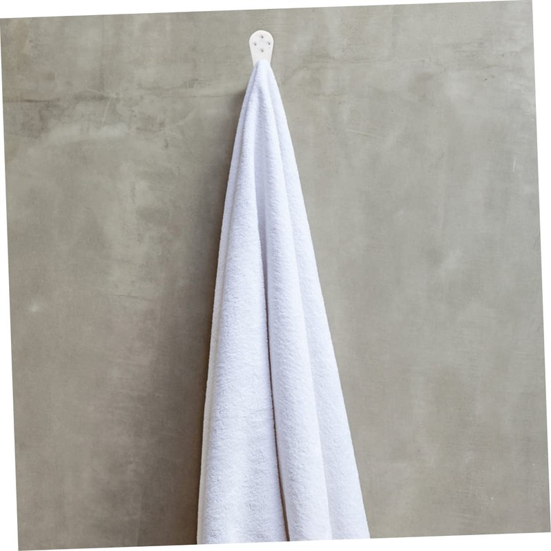 WHAMVOX Home Organization Hooks Set of 4 Cross-Stitch Wall Clock