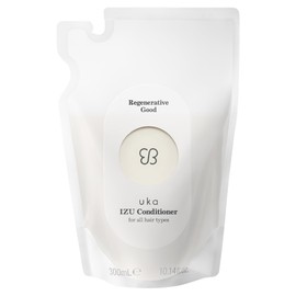 Uka IZU Conditioner for All Hair Types, 10.1 fl oz (300 ml), Refill/Hair Care, All Hair Types, Moisture, Glossy, Plant Derived Chromoji