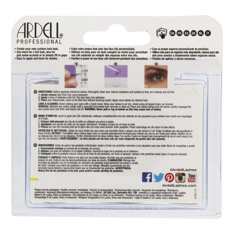 Ardell Double Individuals Knot Free Double Flares Black Short (3