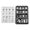 Kit Multifuncional 16 Prensatelas Repuesto Máquina Domestica