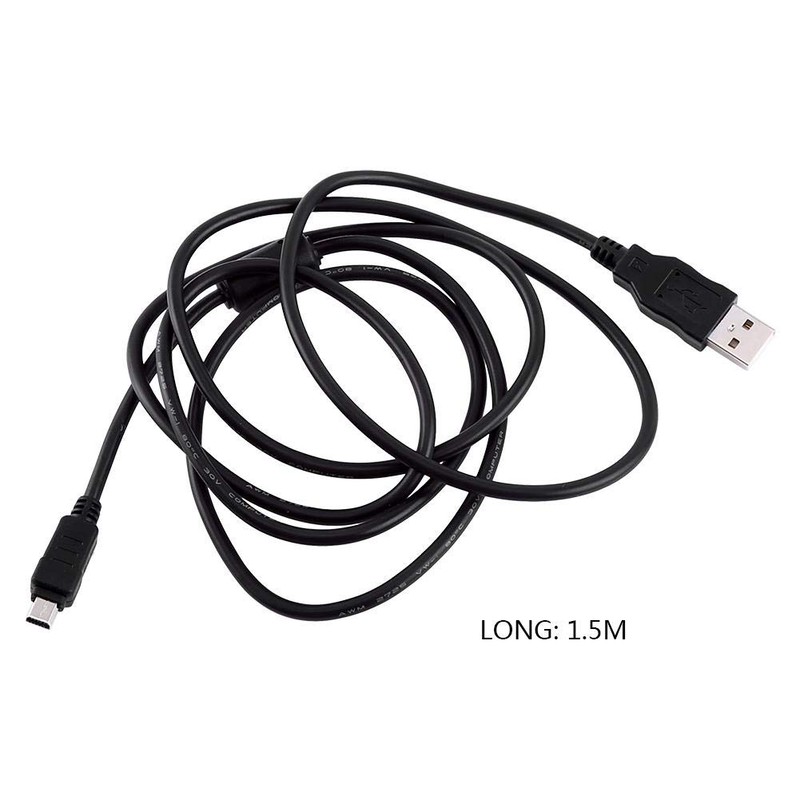Mugast Camera USB Cable for Digital Camera E330/E-410/E-510/E520/SZ-10/SZ-30/SZ-20/CB-USB5/CB-USB6/U410//U600 etc,1.5M 12