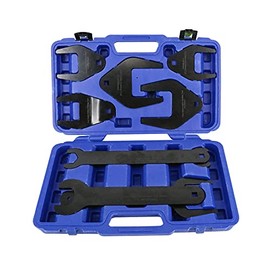 BTSHUB 10pcs Fan Clutch Wrench Set, Removal Tool Installer kit Fan Clutch Repair Spanner Kit Compatible for Ford and GM