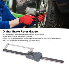 Digital Caliper, Digital Electronic Display Caliper, Brake Rotor Caliper with Unit Conversion, Support 0 Reset