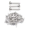 IMSCREWS 200PCS Truss Head Phillips Self Tapping Sheet Metal Screws