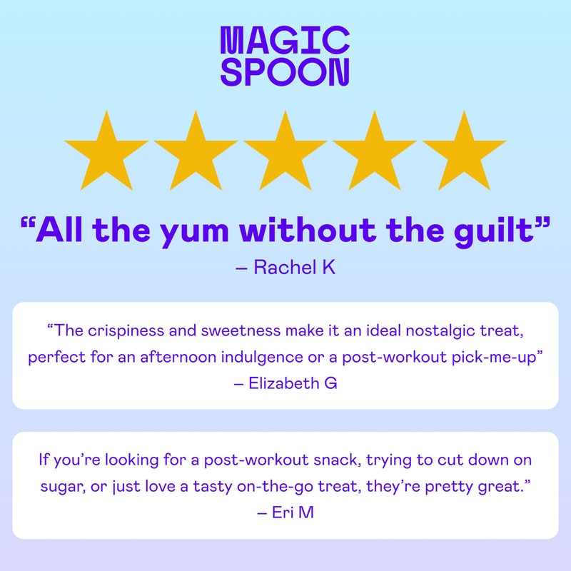 MAGIC SPOON Treats - High Protein, Low Carb, Keto Friendly,