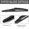 Rear Windshield Wiper Arm Compatible with MG ZS 2017-2025, Car