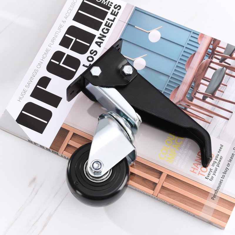 Workbench Caster Trolley Wheel Cart Caster Accessory 550lbs Capacity for