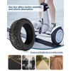 RidTianTek 11 inch 70/80-6.5 Tubeless Rubber Tire for Segway Ninebot