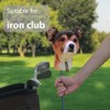 Custom Golf Club Cover for Iron, Textured Accent, Neutral Home