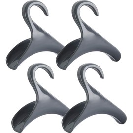 Purse Hanger Hook Bag Rack Holder - Handbag Hanger Organizer Storage - Over The Closet Rod Hanger for Storing and Organizing Purses | Backpacks |Satchels | Crossovers | Handbags | Tote（4 Pack）