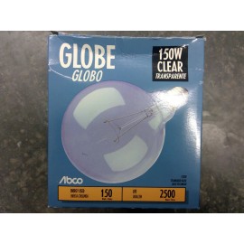 Abco 03104 150W 120V G40 Globe Light, Clear **Free Shipping**