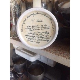 Budweiser Vintage 1987 Budweiser Holiday Beer Stein Mug Clydesdale Ceramarte "C" Series