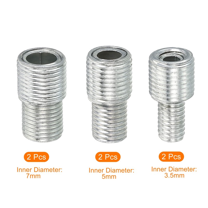 PATIKIL M10/M12 to M6/M8/M10 Reducing Screw, 6 Pack 20mm Long