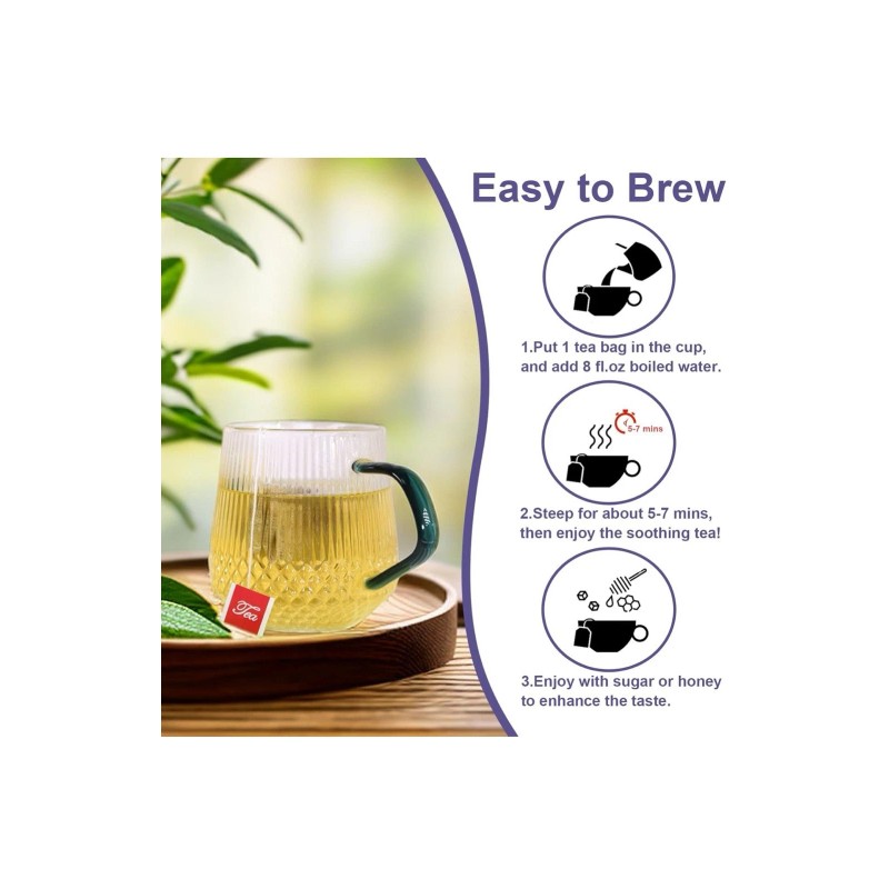 TEARELAE 100% Natural Passion Flower 50 Tea Bags herb for